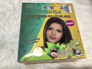 African hair relaxer regular one 2 sets in a box