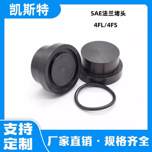 带槽碳钢圆形配密封圈闷盖