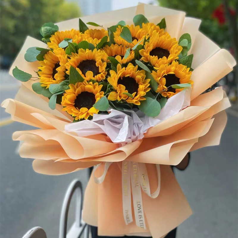 12朵香槟玫瑰杭州鲜花速递
