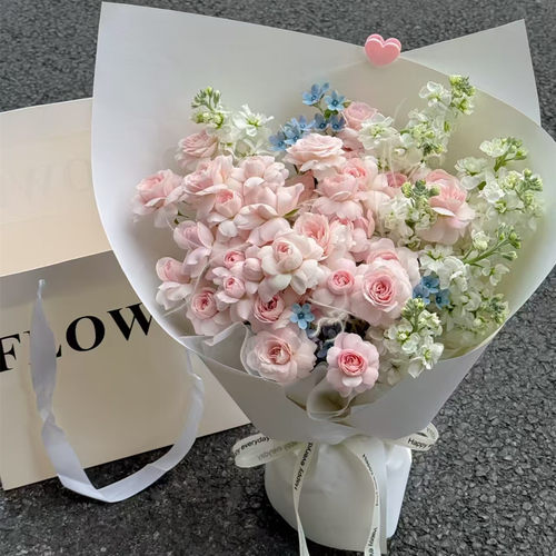 仙子之吻玫瑰花束同城速递上门