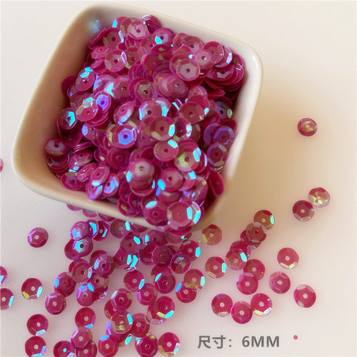 包邮手缝渡彩亮片diy手工包