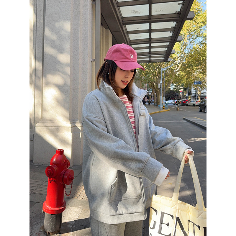 卫衣套装温暖加绒宽松显瘦高腰裤