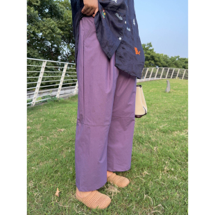 女装 直筒裤 大长腿工装 梨形天菜显瘦高腰西装 裤 VOGANA戛纳家大码