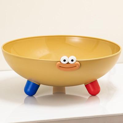 果盘家用加厚多巴胺水果盘客厅茶几摆放糖果零食盘瓜子干果收纳盒