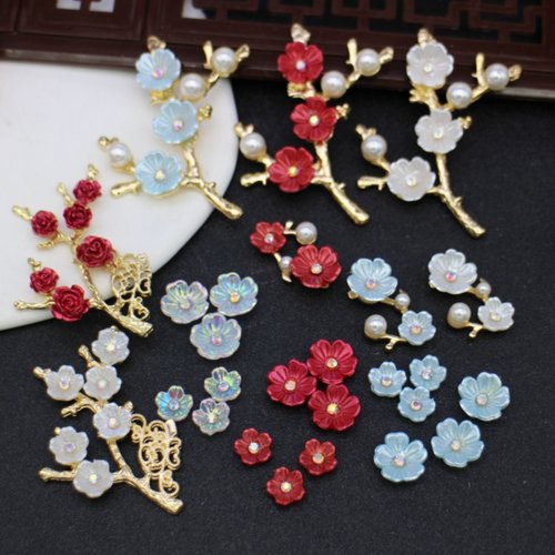 合金树枝贝壳花合金材料