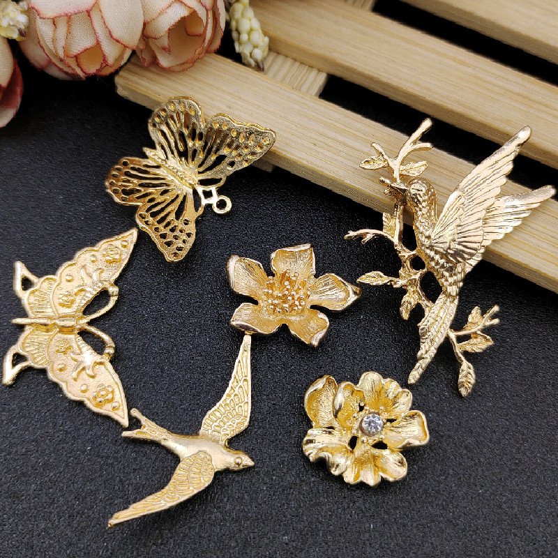 镂空五瓣报喜燕子明制古风合金配件手工新娘发饰茶杯团扇配件材料,饰品/流行首饰/时尚饰品新,其他DIY饰品配件,淘宝优惠券,粉丝福利购,淘宝优惠卷