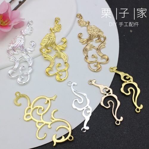 古风中式合金祥云配件