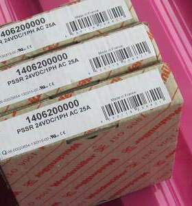 魏德米勒1406200000   PSSR 24VDC/1PH AC 25A 全新原包装