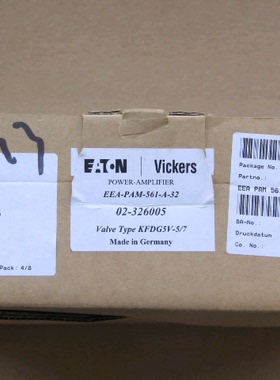 EATON Vickers   EEA-PAM-561-A-32 , 02-326005  正品全新 议价