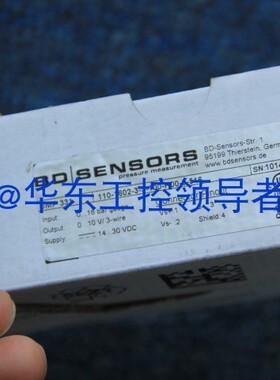BD SENSORS压力开关DMP331-110-1602-3-3-100-H00-3-516全新原装