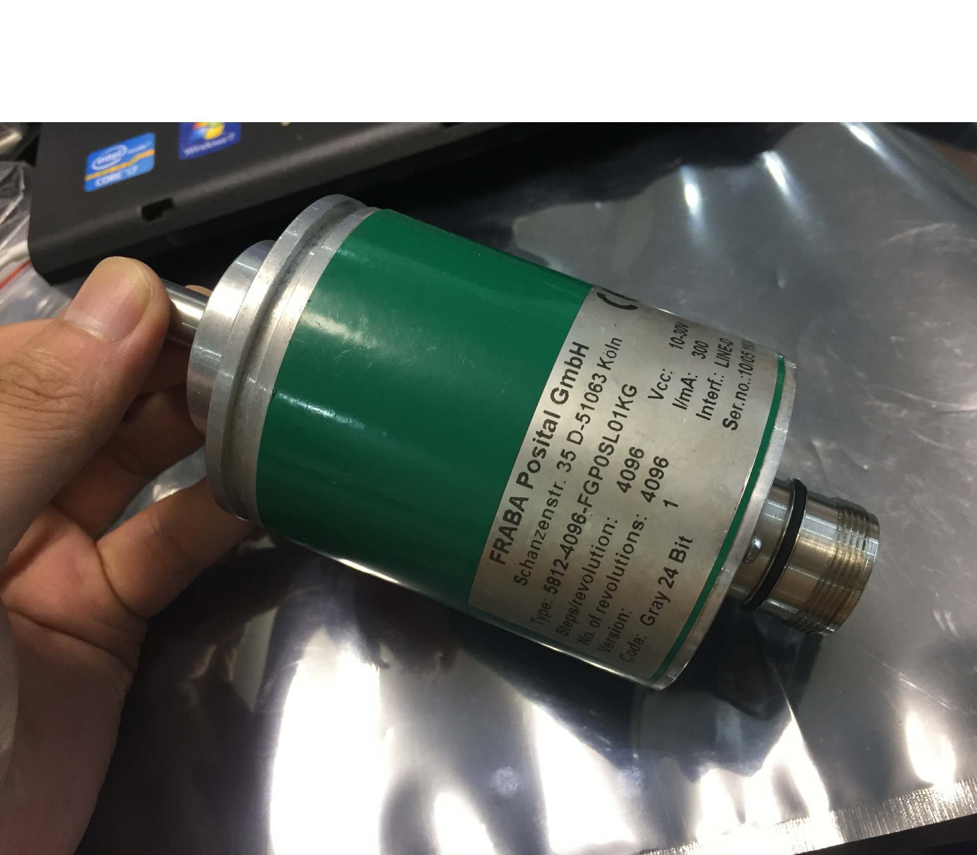 FRABA编码器  5812-4096-FGP0SL01KG  拆机9成新   5812-4096