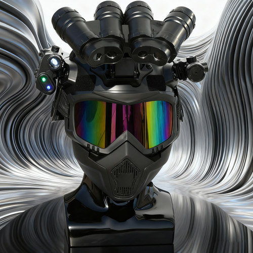 六级战神头盔热成像同款