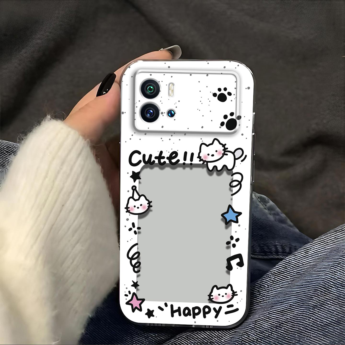 猫抓相框放照片适用iQOO9手机壳iQOO9 Pro镜头全包V2171A防摔硅胶软壳高级感保护套超薄V2172A小卡新款手机套