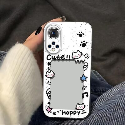 猫抓相框放照片适用于荣耀50手机壳荣耀50Pro镜头全包nth-an00防摔硅胶软壳RNAAN00高级感保护套超薄可爱新款