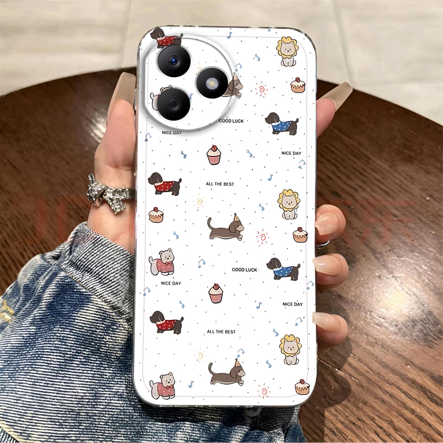 适用于荣耀畅玩50手机壳畅玩50m镜头全包JDYAN00简约防摔可爱小狗狗硅胶软壳高级感保护套超薄可爱新款手机套