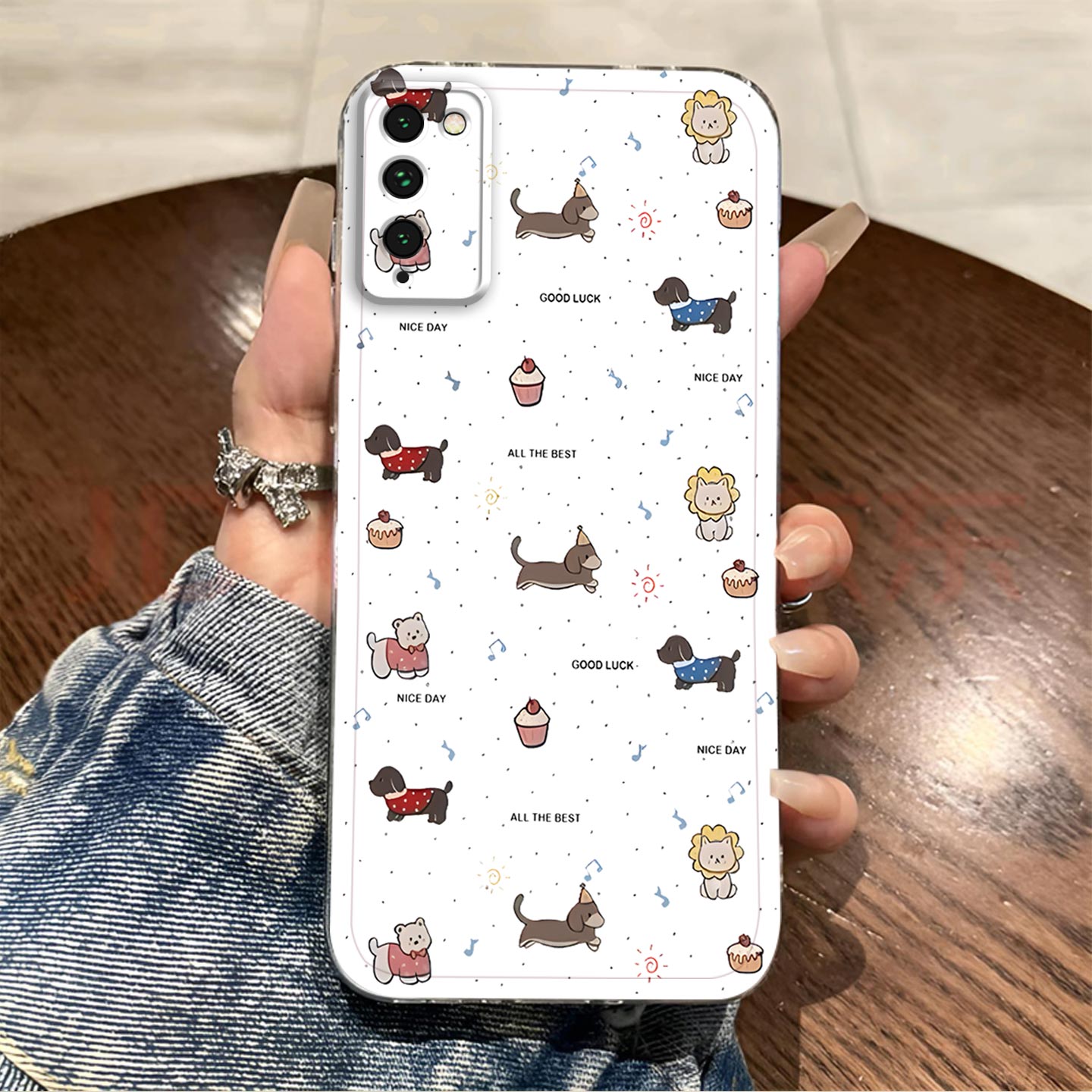 适用于荣耀30青春版.手机壳镜头全包MXWAN00简约防摔可爱小狗狗硅胶软壳高级感保护套超薄可爱创意新款手机套