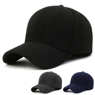 大码 加大头围秋冬保暖加绒棒球帽男士 棉帽子 65cm定制版