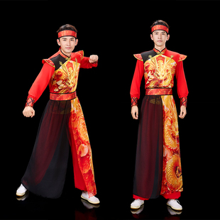 中国风舞蹈服年会跳舞服装女套装国潮爵士舞新款打鼓服女团演出服