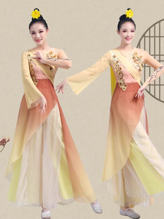 古典舞演出服女2025新款飘逸剧目寒依疏影儿童舞蹈服装艺考表演服