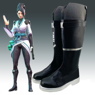 782无畏契约 贤者cos鞋cosplay订做漫展二次元定做演出鞋来图定制