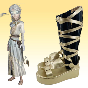1101 第五人格先知白cos鞋cosplay鞋来图定制漫展二次元演出鞋靴