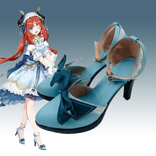 913 原神GIGO妮露联动cos鞋定制cosplay鞋定做订做二次元演出鞋靴