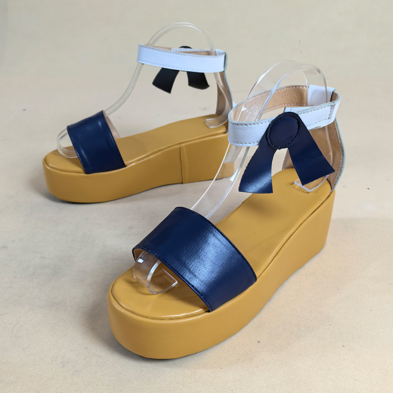 3703 蔚蓝碧蓝档案 兔子小队 Rabbit小队 月雪宫子泳装cos鞋