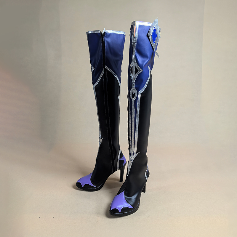 3445 王者荣耀露娜原皮 露娜原皮cos鞋cosplay手工来图定制演出鞋