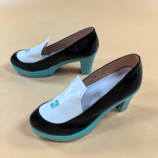 3014 初音未来expo10周年 cos鞋演出鞋来图定制二次元动漫展