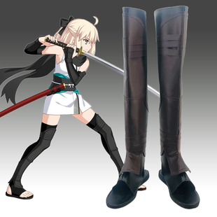 670 FGO 冲田总司cos鞋cosplay订做动漫展二次元定制来图定制鞋靴