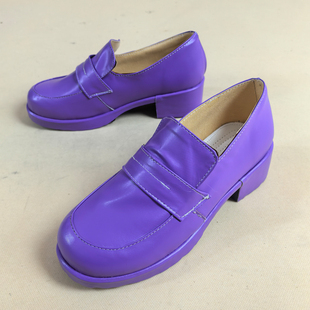 3672 游戏人生NOGAMENOLIFE妹妹白cos鞋二次元演出鞋来图定制漫展