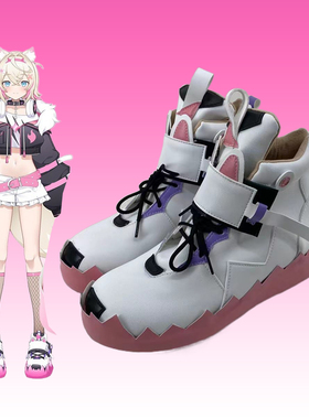 1493 虚拟主播HololiveVtuber EN Fuwawa Mococo Abyssgard cos鞋