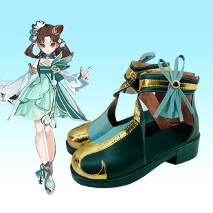 1129 王者荣耀小乔青蛇cos鞋cosplay鞋动漫展来图定制二次元鞋靴