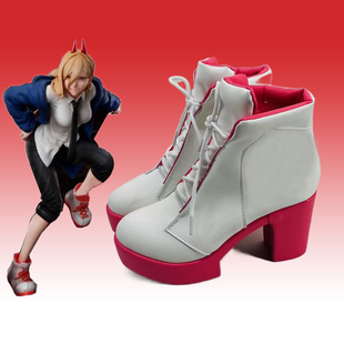 952 电踞人电锯人帕瓦cos鞋cosplay鞋二次元漫展来图定制演出鞋靴