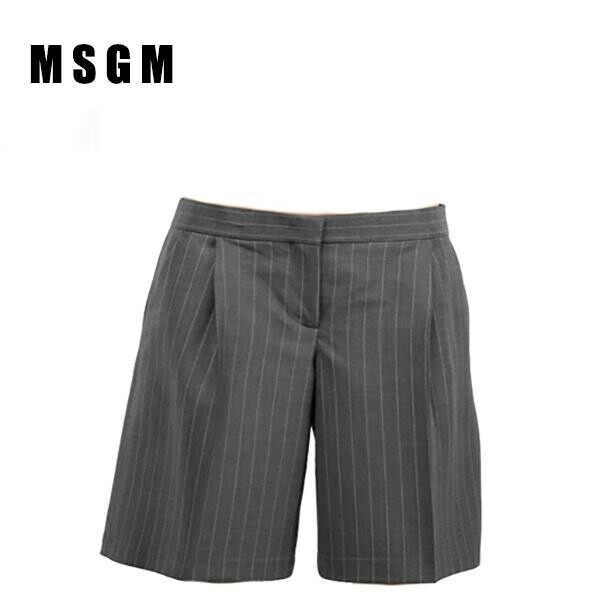 MSGM 时尚休闲百搭潮流时尚 女士短裤 灰色