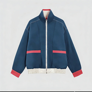 FOREVERCAN“德累斯顿”进口天丝棉立裁双面穿廓形外套WC24104