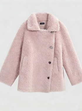 FOREVERCAN“露易丝”100澳洲绵羊毛慵懒廓形外套WC55044