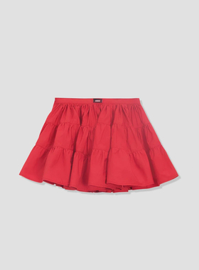 FOREVERCAN“樱桃小卷”立裁层叠蓬蓬蛋糕裙半身裙裤 SD21716