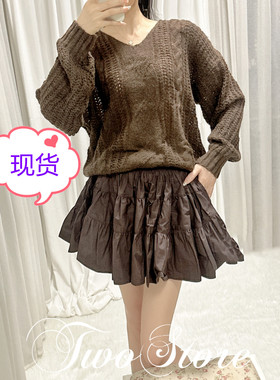 FOREVERCAN“可可挞”立裁层叠蓬蓬蛋糕裙半身裙裤 SD21716