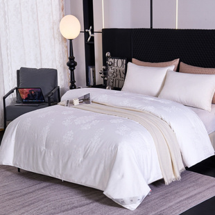 蚕丝被100%柞蚕丝正品春秋被子冬被加厚保暖全棉被芯子母被空调被