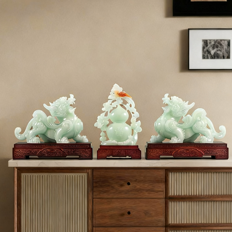 装饰品摆件玉石貔貅葫芦镇宅招财