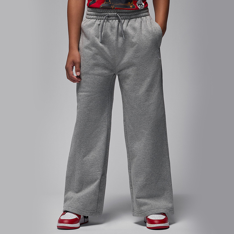 耐克冬季2025男大童直筒加绒长裤运动休闲针织长裤IQ2791-091