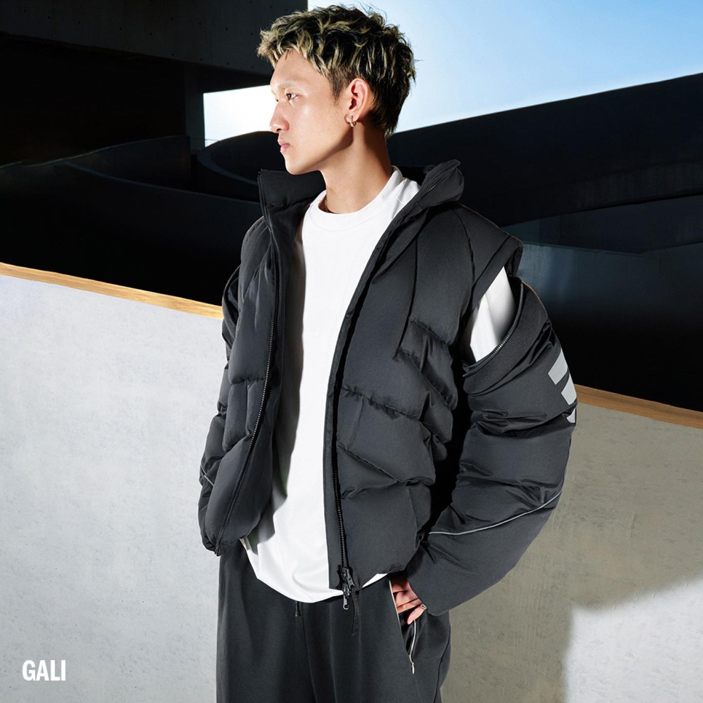 阿迪达斯羽绒服男女外套