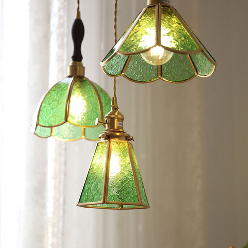 老上海复古黄铜美式风吊灯