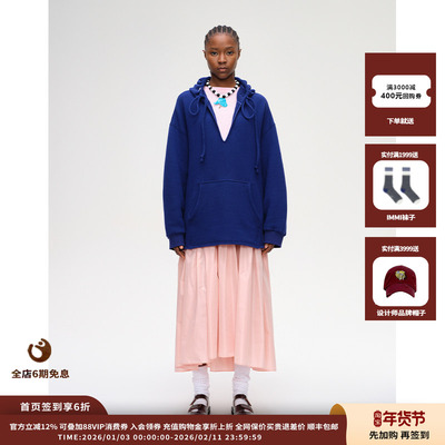 【新品】设计师品牌SHORT SENTENCE 25AW宽松廓形连帽卫衣JULY