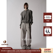 设计师品牌YOEYYOU 新品 25AW宽肩收腰连帽毛织上衣JULY