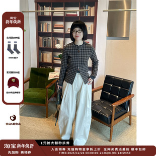 25AW棉布廓形宽松长裤 设计师品牌IMMI MWEFWWPT1075X 现货