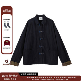 STONE 设计师品牌RAW 25AW水洗人丝尼龙外套JULY 现货