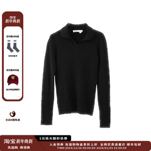 25AW一体成型羊毛针织翻领上衣 设计师品牌WHM JULY 现货