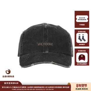 【现货】设计师品牌WE11DONE 25SS刺绣标志帽JULY